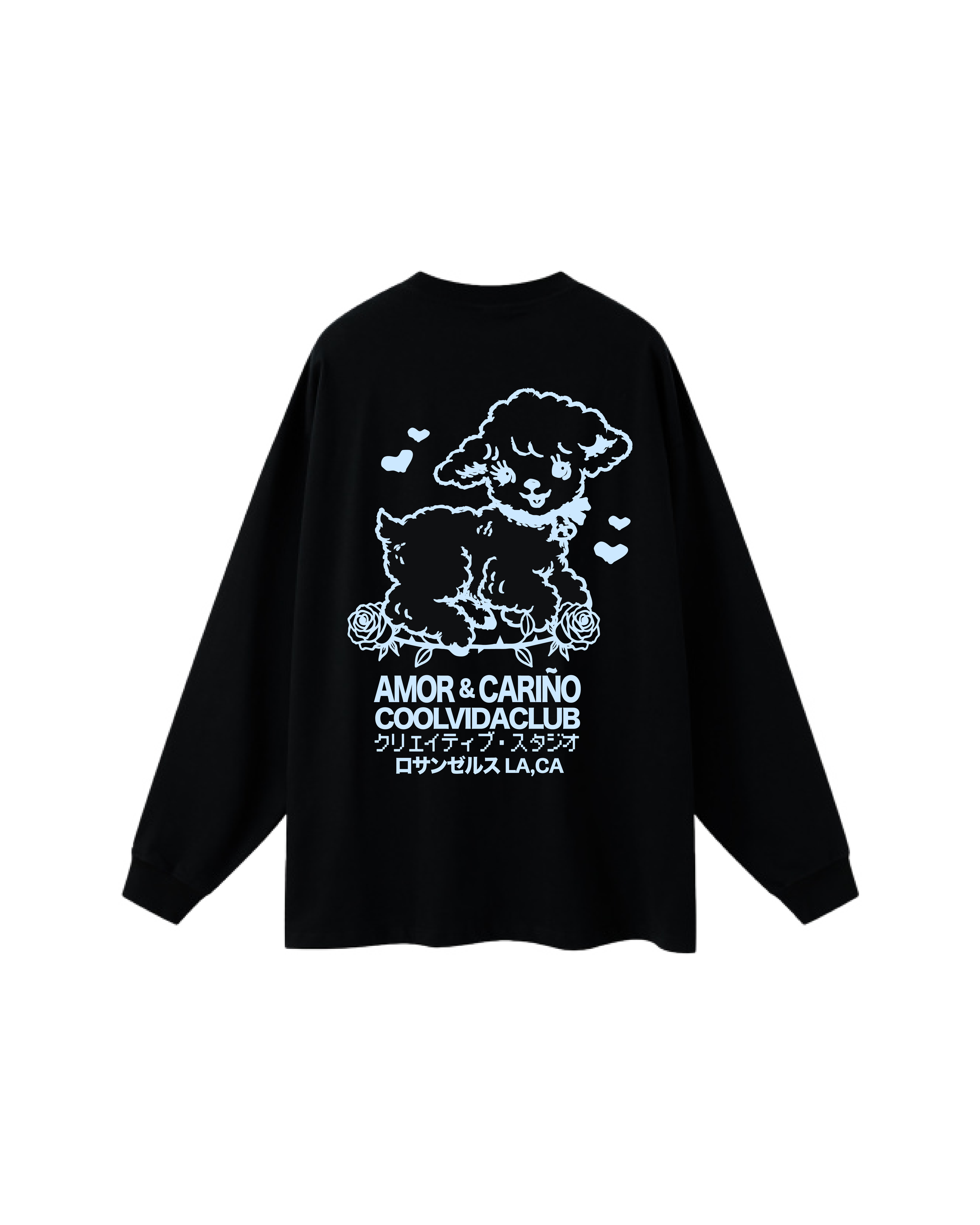 Amor long sleeve Black – Cool Vida Club