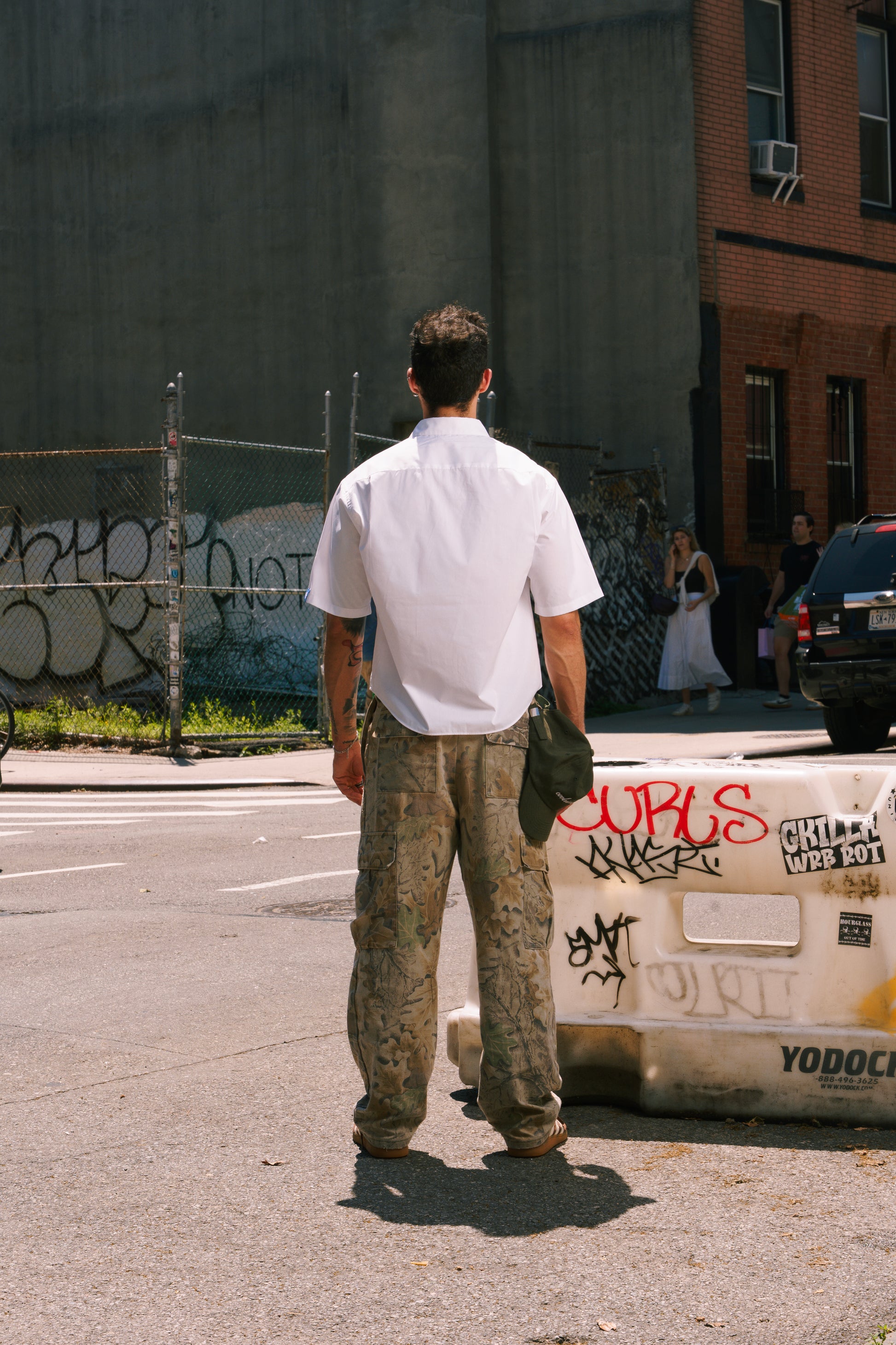 short sleeve white