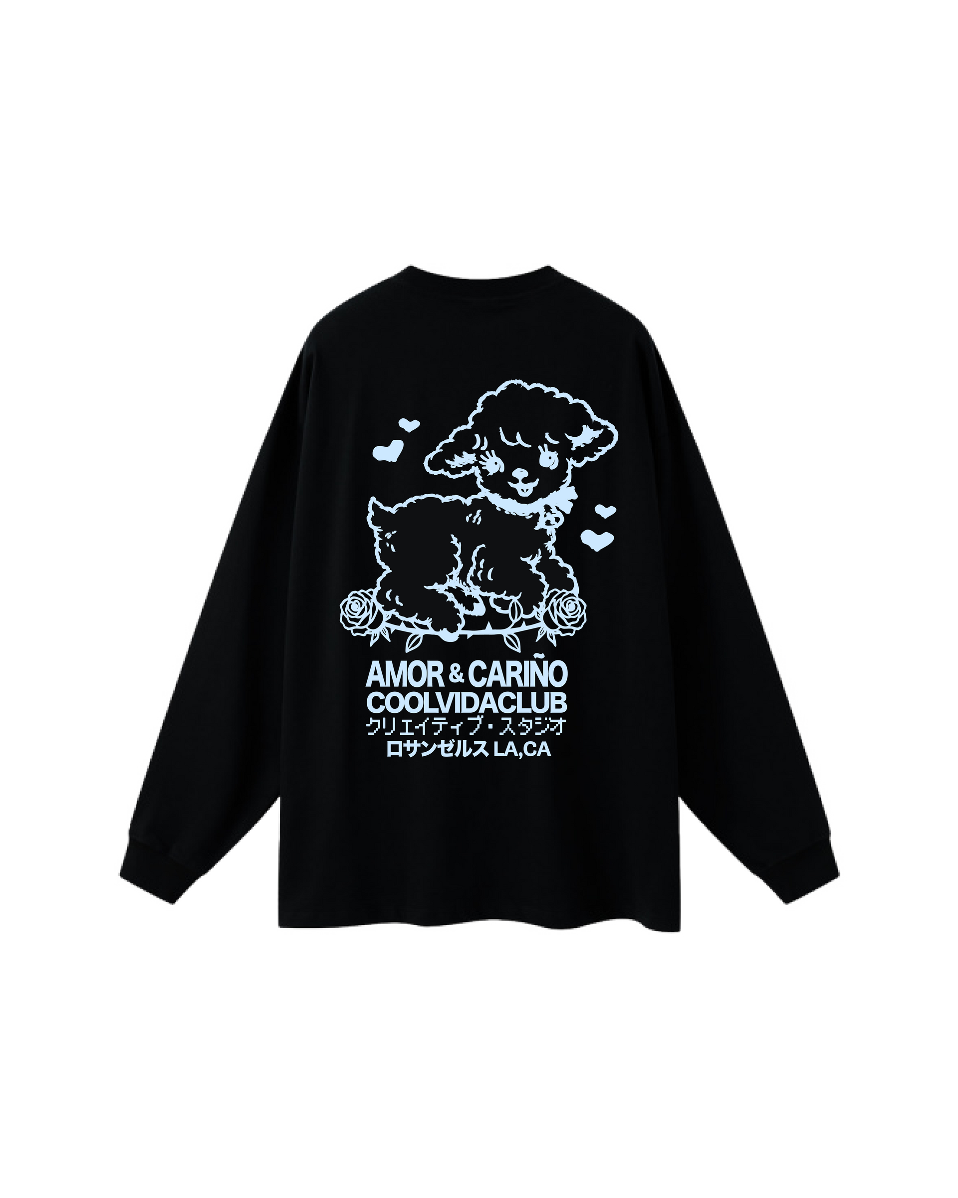 Amor long sleeve Black – Cool Vida Club